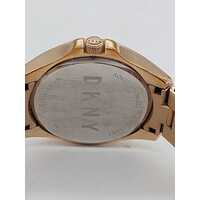 DKNY NY-2518 Eldridge Rose Gold Tone Stainless Steel Ladies Analog Watch