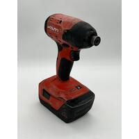 Hilti SID 4-A22 Cordless Impact Driver Kit with Battery + Charger (Pre-owned)