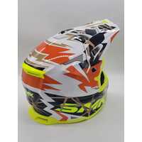 SMK Allterra Fulmine Off-Road Bike Helmet GL174 Size L (Pre-owned)