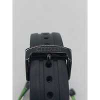 Citizen CA0289-00E Eco-Drive Chronograph Men’s Black Green Watch 10 Bar WR