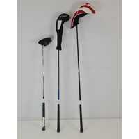 TaylorMade Golf Bag with Buggy/Clubs/Putter/Iron (Pre-owned)