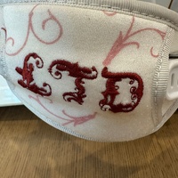 Hammer Hyleyn 147cm Ladies Snowboard with Bindings JM Rodot Art Pink White