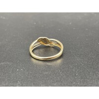 Ladies 9ct Yellow Gold Ring (Pre-Owned)
