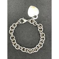 Ladies 925 Sterling Silver Belcher Bracelet