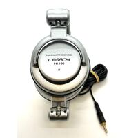 Legacy PH 100 Studio Monitor Headphones Wired Silver Black (Pre-owned)