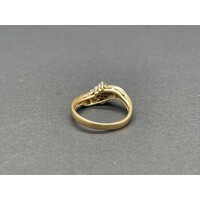 Ladies 18ct Yellow Gold Diamond Ring (Pre-Owned)