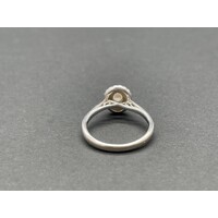 Ladies 14ct White Gold Diamond Engagement Ring (Pre-Owned)