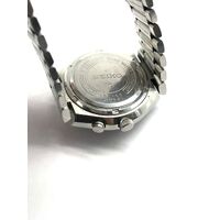 Vintage Seiko Bell-Matic Blue Dial 17 Jewels Date Day Stainless Steel Mens Watch
