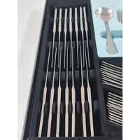 Alex Liddy Aquis 56 Piece Stainless Steel Cutlery Set