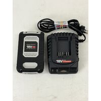 Victa 18V Lithium-Ion Line Trimmer 1697416 with 2.5Ah Battery and Charger