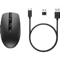 HP 710 Rechargeable Silent Mouse Bluetooth Wireless Black