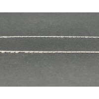 Unisex 14ct White Gold Mariner Link Necklace (Pre-Owned)
