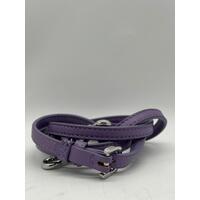 Marc Jacobs Quilted Shoulder Bag Purple H934L01RE22 Diamond Shaped Pattern 