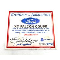 Autoart 1:18 Dick Johnson Ford XC Falcon Coupe 1979 Lakeside #17 Collectable Car