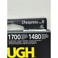 NEW Sony 256GB Storage Capacity CFexpress Type B Tough Memory Card CEBG256 J