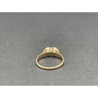 Ladies 9ct Yellow Gold Ring (Pre-Owned)