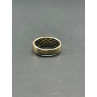 Mens 10ct Yellow Gold Diamond Ring (Pre-Owned)