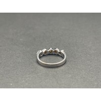 Ladies 14ct White Gold Diamond Ring (Pre-Owned)