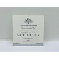 Emperor Penguin 2023 $5 1oz Coloured Silver Proof Coin with COA (Pre-owned)