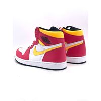 Nike Air Jordan 1 Retro High OG Light Fusion Red 555088 603 9 US Mens Shoes