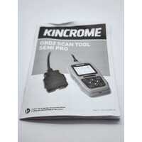 Kincrome K8411 Diagnostic OBD2 Scan Tool Semi-Pro Blue Black Code Scanner