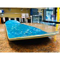 Canadian Maple Skateboard Deck 8.0” Blue Crow Style with Roo Skateboard Sticker