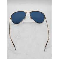 Ray-Ban RB3025 Aviator Classic Sunglasses in Gold and Blue UV Protection