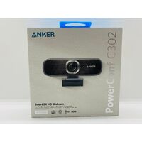 Anker PowerConf C302 Smart 2K Webcam AI-Powered Adjustable FoV Full HD Webcam