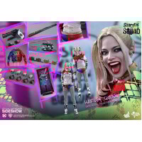 Hot Toys Harley Quinn Suicide Squad 1/6 Figure Sideshow Exclusive Edition