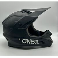 O'Neal Dirt Helmet Size 2XL Solid Black Robust Solid Motocross Helmet