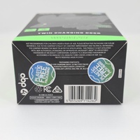 4Gamers Xbox Series X/S Twin Wireless Controller Charging Dock Black