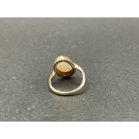 Ladies 9ct Yellow Gold Pearl Ring
