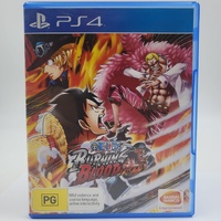 One Piece Burning Blood PlayStation 4 PS4 Video Game with Steelbook