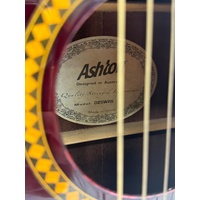Ashton D25WRS 6 String Acoustic Guitar with Built-In Tuner