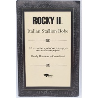 Diamond Select Rocky II The Italian Stallion Robe 144/500 Officially Licensed