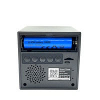 Lizvie Smart Clock with Camera Bluetooth and FM Radio for Home Office Security
