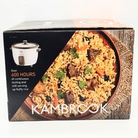 Kambrook Rice Express 5-Cup Rice Cooker KRC150WHT Non-Stick White 240V