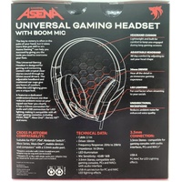 Asena Universal Gaming Headset with Boom Mic