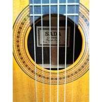 Sada Vintage 1981 Luthier G20 6 String Nylon Classical Guitar with Hard Case