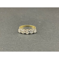 Ladies 18ct Yellow Gold Diamond Ring