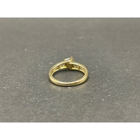 Ladies 18ct Yellow Gold Diamond Ring