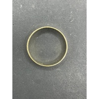 Mens 18ct Yellow Gold Plain Wedding Band Ring
