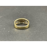Ladies 18ct Yellow Gold Diamond Ring