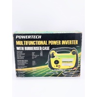 Powertech 200W Multifunctional Power Inverter with Rubberised Case