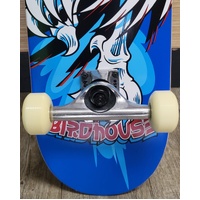 Tony Hawk Birdhouse Spiral Blue Skateboard with Carry Bag