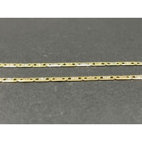 Ladies 18ct Yellow Gold Mariner Link Necklace