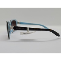 Tiffany & Co. TF4047B Black On Tiffany Blue Grey Gradient Ladies Sunglasses