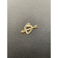 Ladies 9ct Yellow Gold Heart and Arrow Pendant