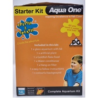 Aqua One Splish and Splash 14L Starter Kit Aquarium