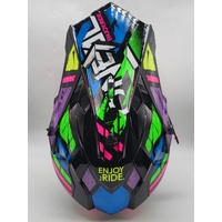 O'Neal Limited Edition 2SRS Glitch Multi MX Helmet Size L 60cm with Dust Bag